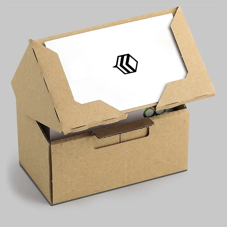 business card shipping box