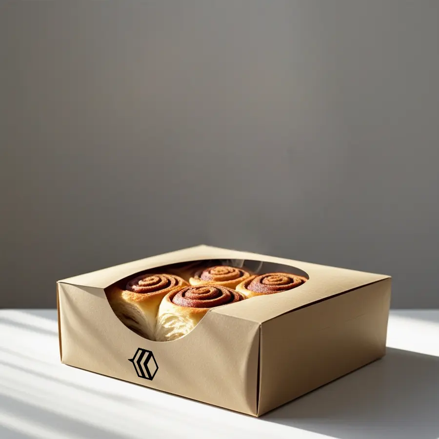 cinnamon roll packaging boxes