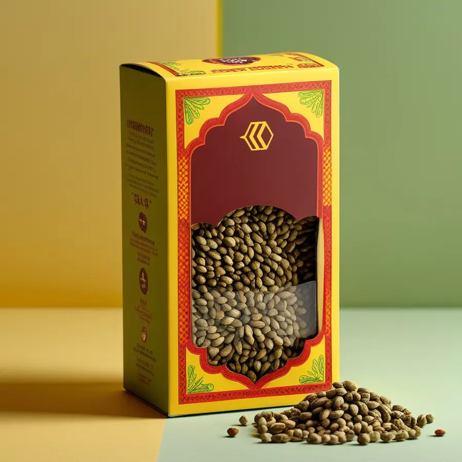 coriander box packaging