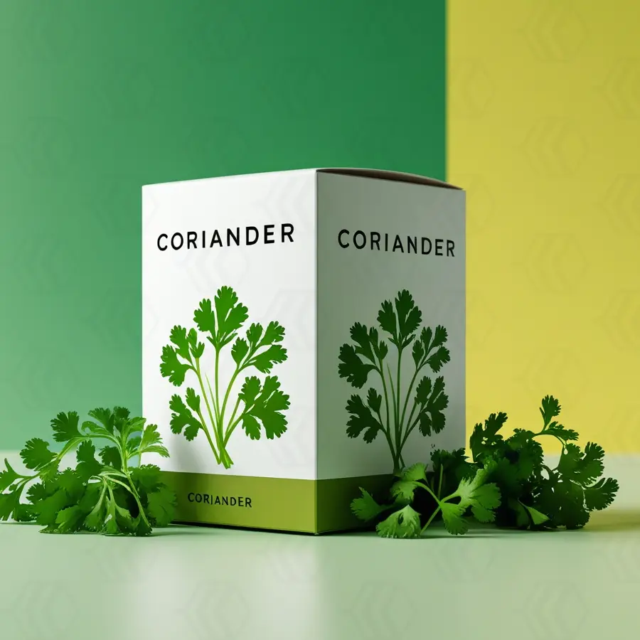 coriander leaves packaging