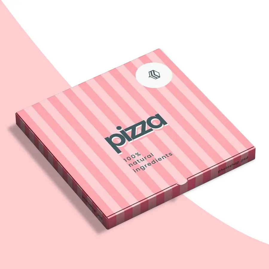 custom pink pizza boxes