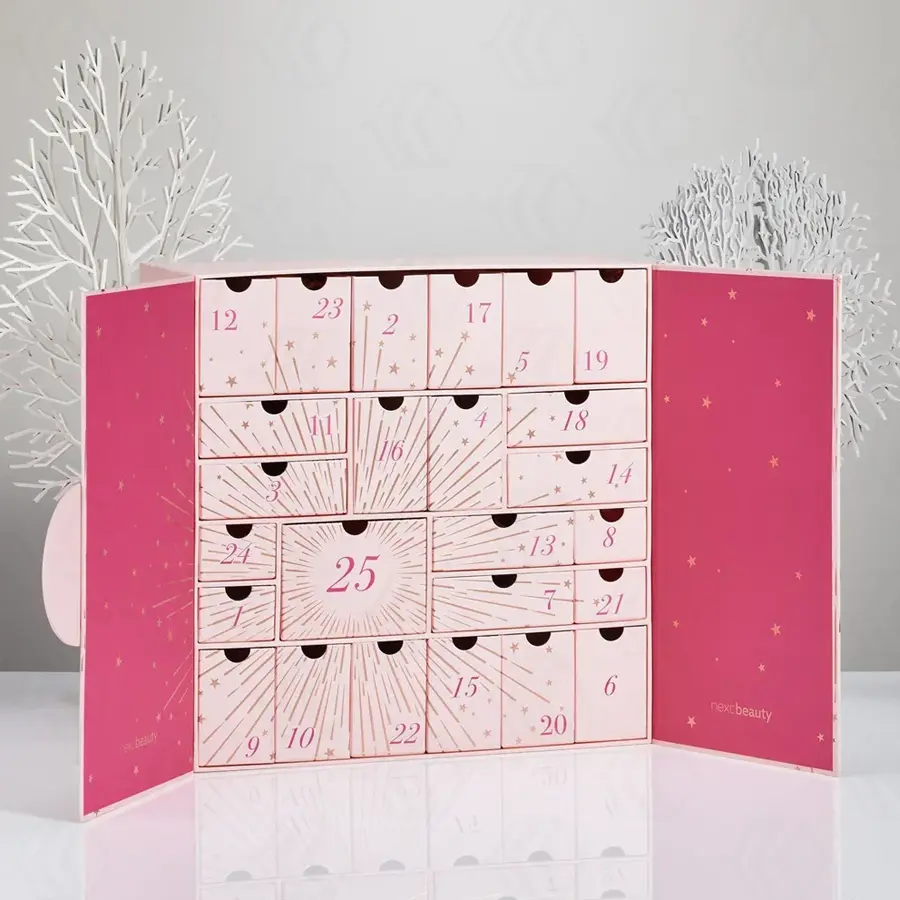 plain advent calendar boxes UK