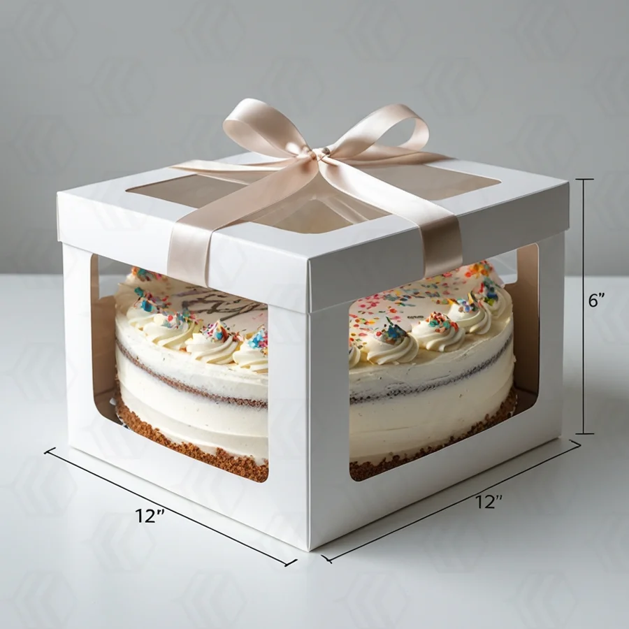 12 inch deep cake box