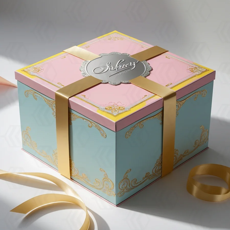 12 inch tall cake box