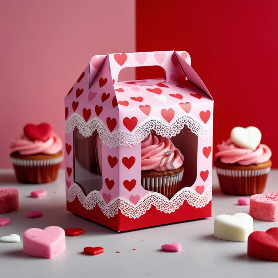 Valentine Pastry packaging