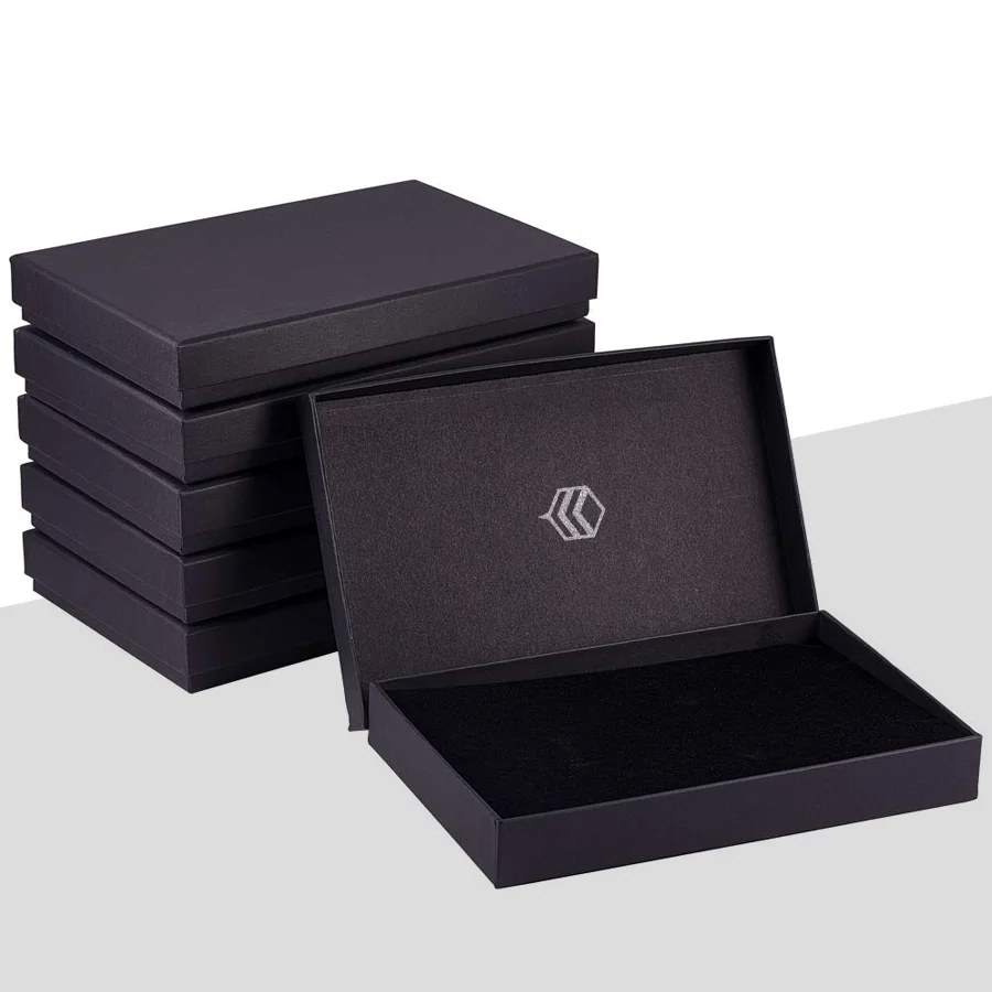 black kraft paper box