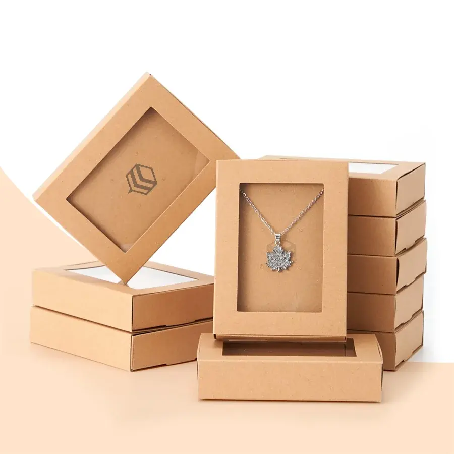 Kraft Jewelry Boxes 