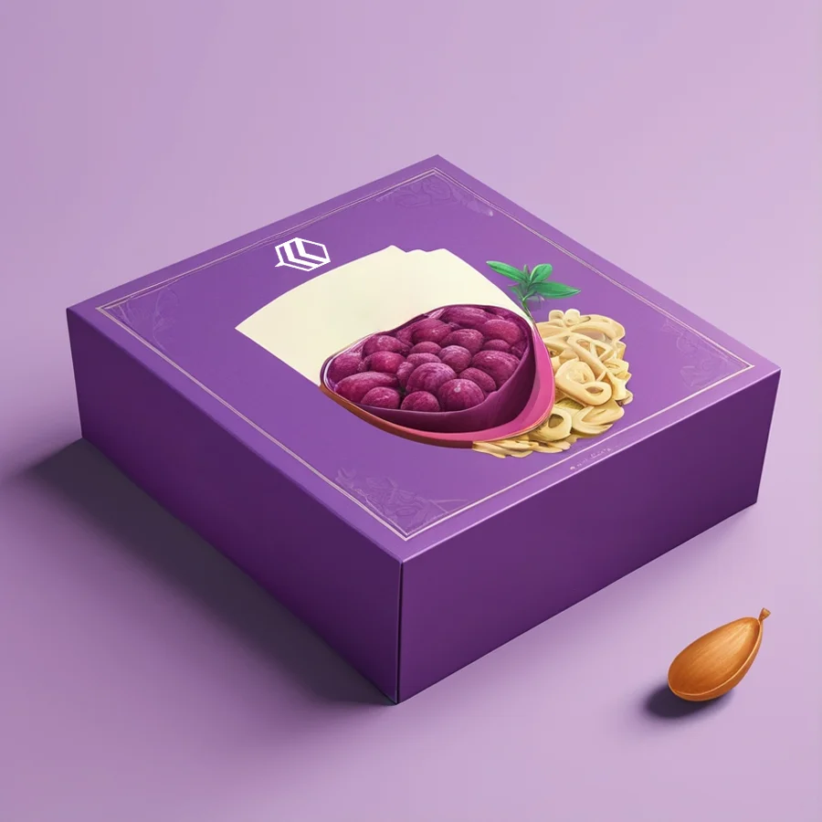 Purple Food Packaging