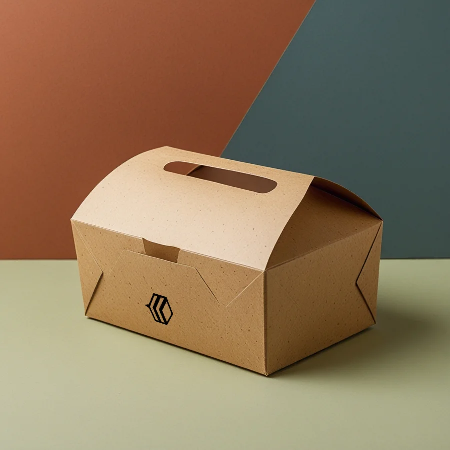 kraft paper bakery boxes