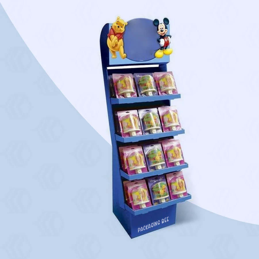 cardboard floor standing display units