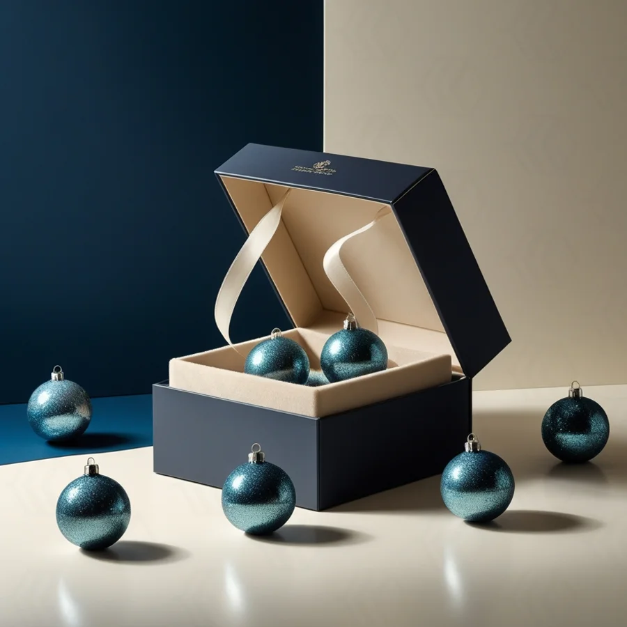 cardboard christmas ornament storage boxes