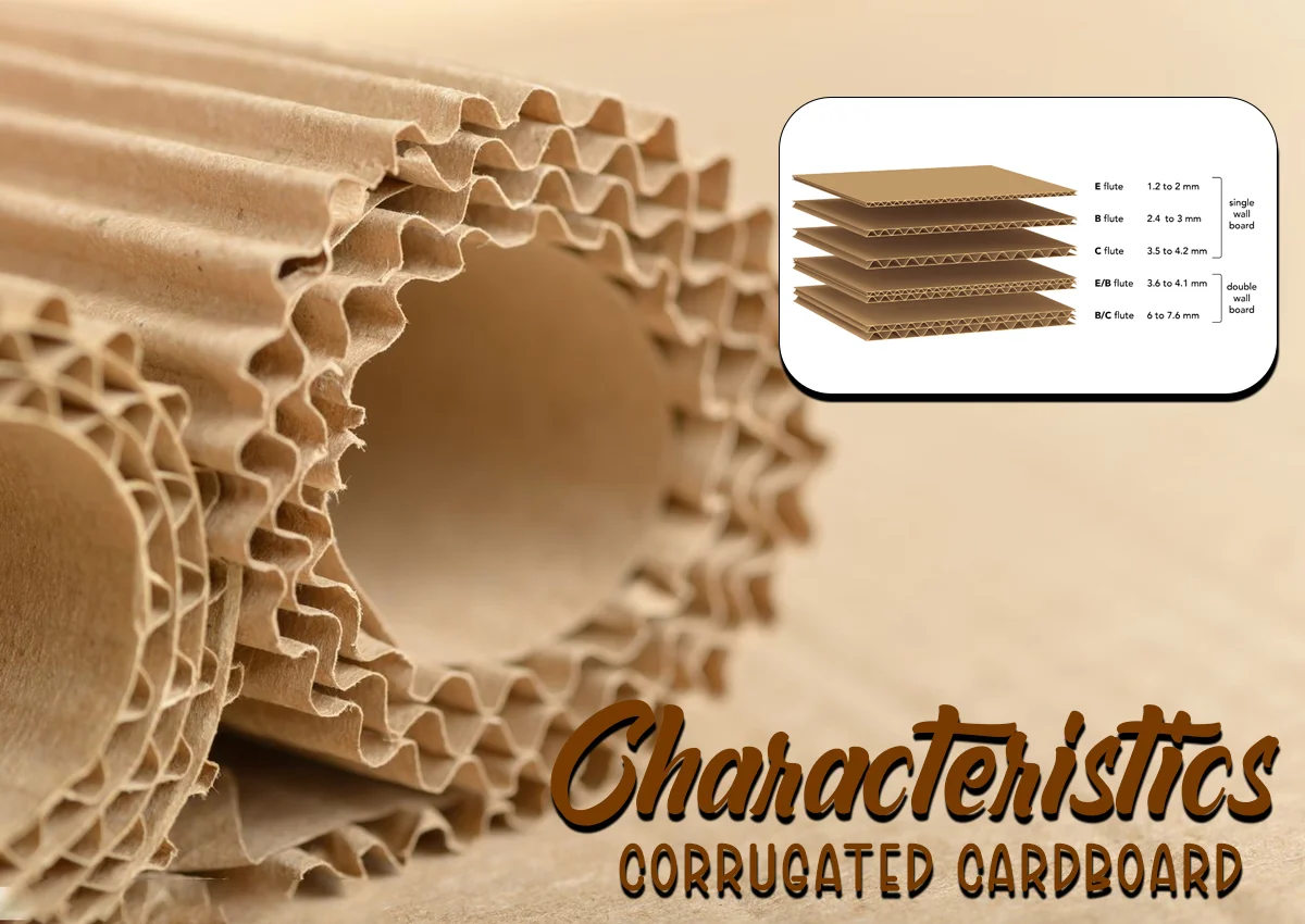 characteristics of corrugated cardboard