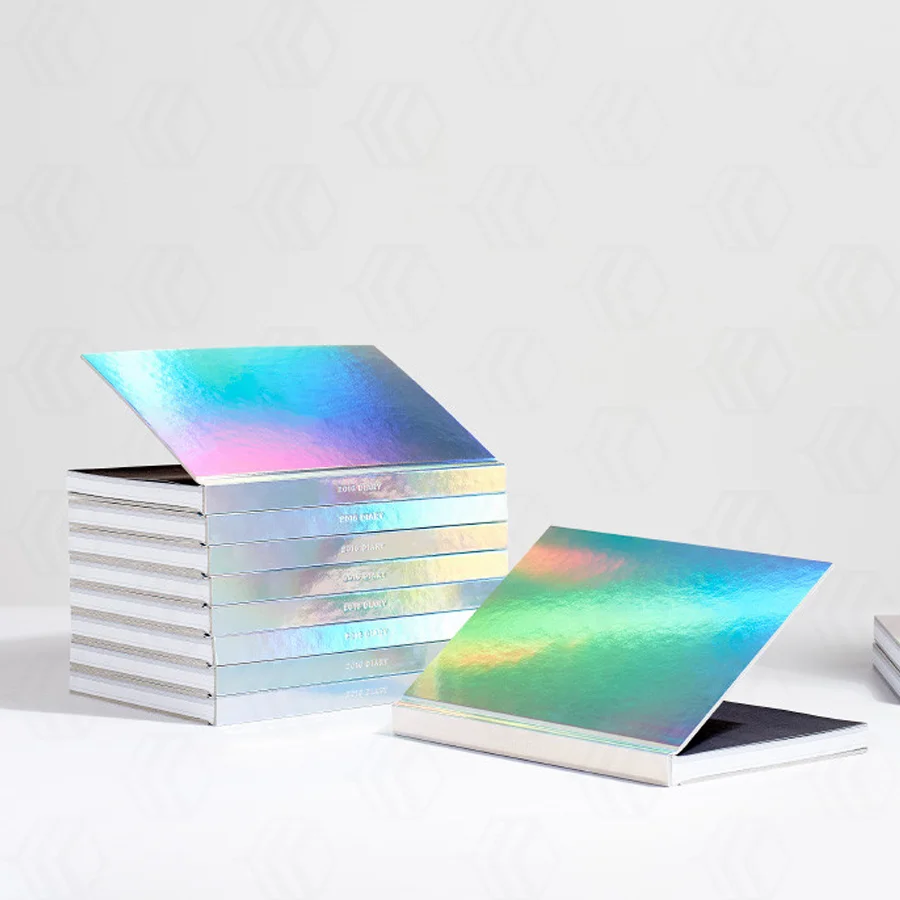 custom holographic foil embossed jewelry boxes​