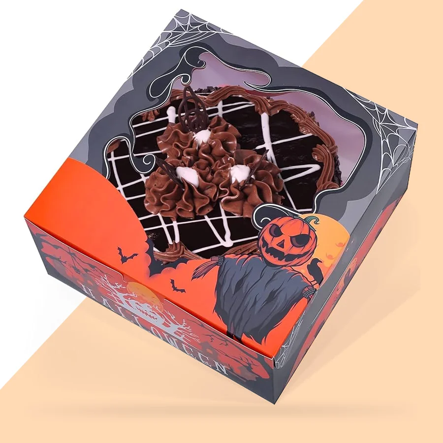 halloween cupcake box