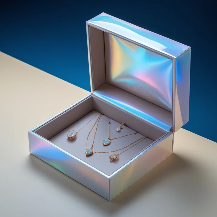 holographic jewelry gift boxes
