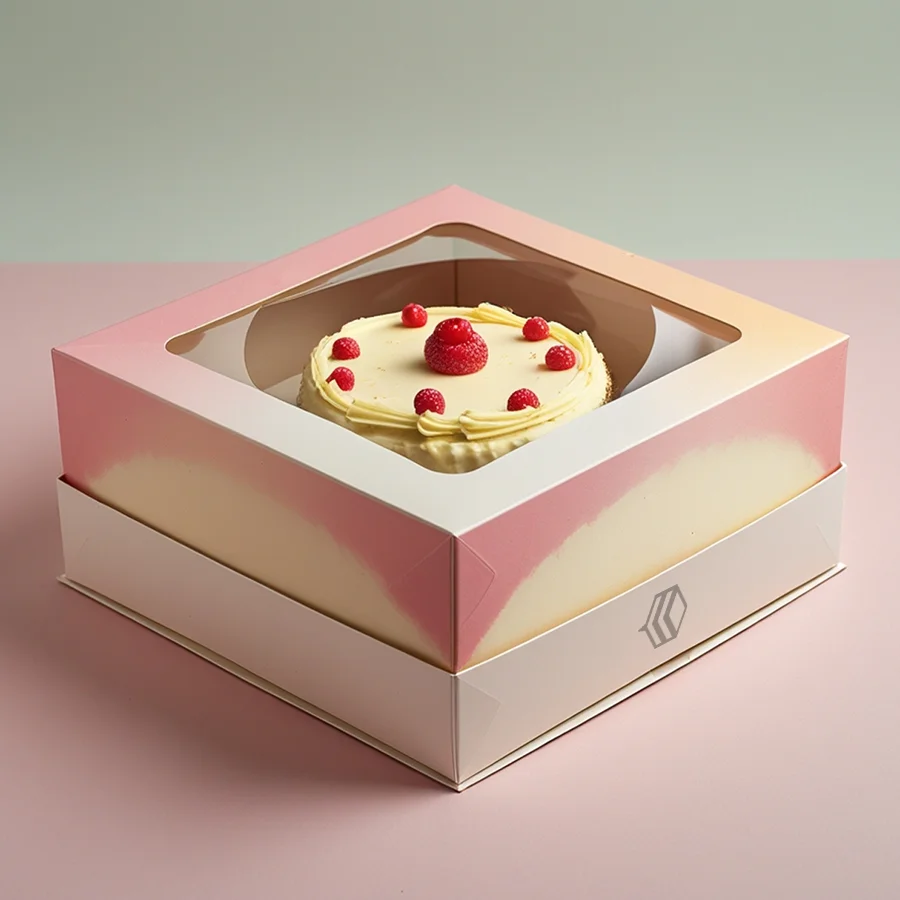 personalised cake packaging