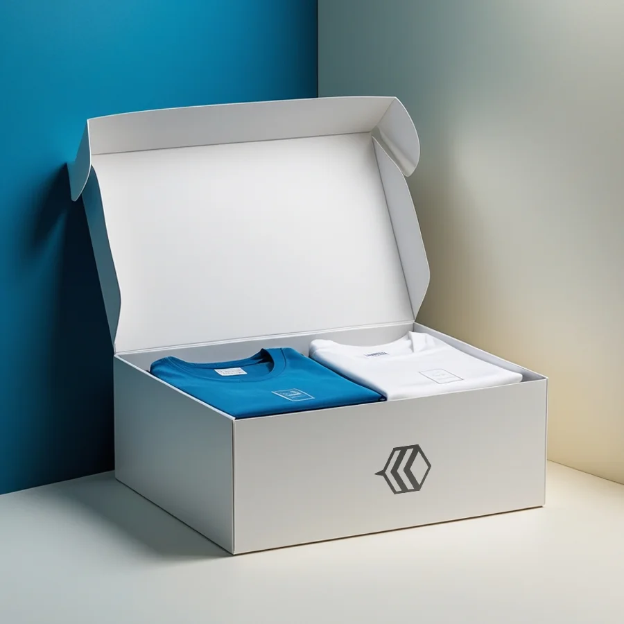 white gift boxes for clothes