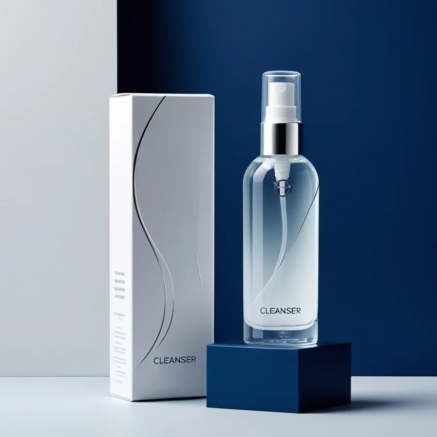 cleanser packaging