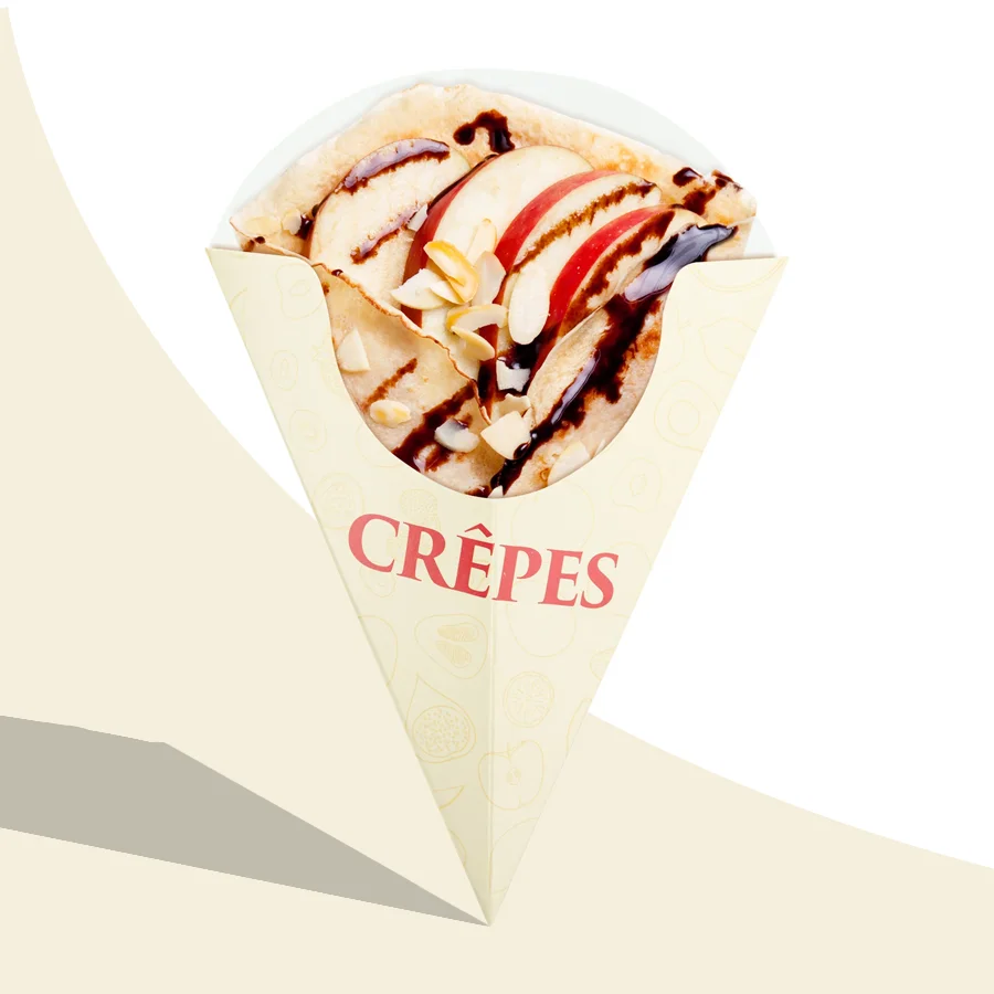 crepe takeaway packaging