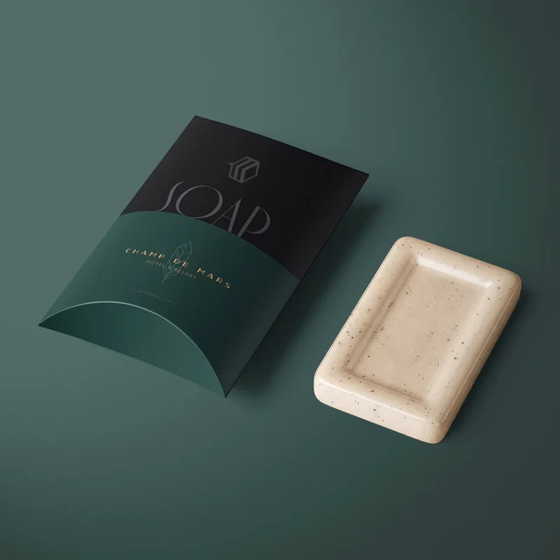 pillow soap boxes