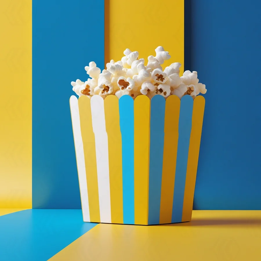 reusable popcorn holders