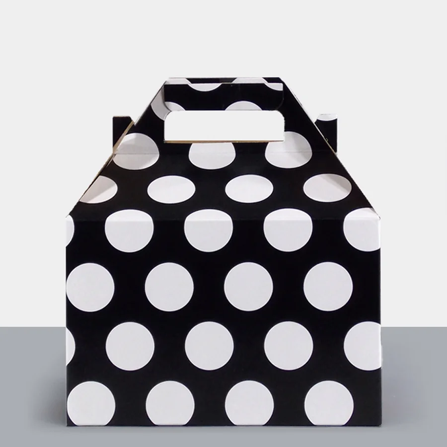 black and white gable boxes