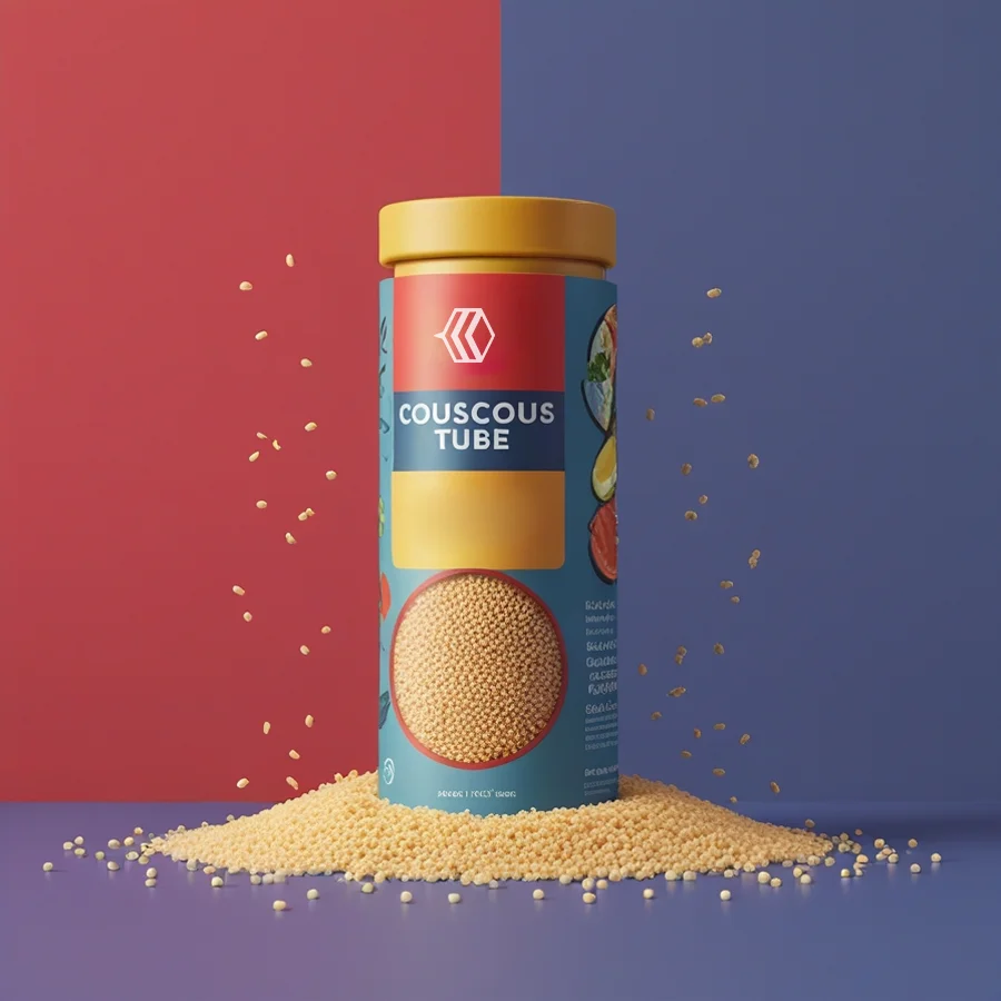 couscous packaging tube