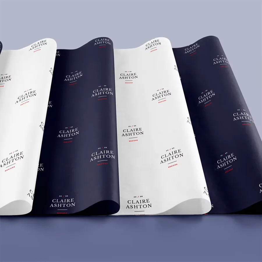 custom packaging tissue paper