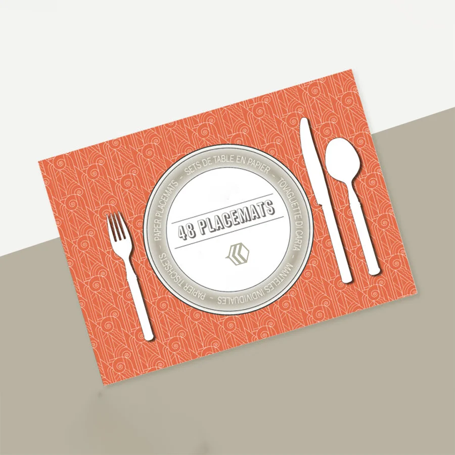 custom paper placemats