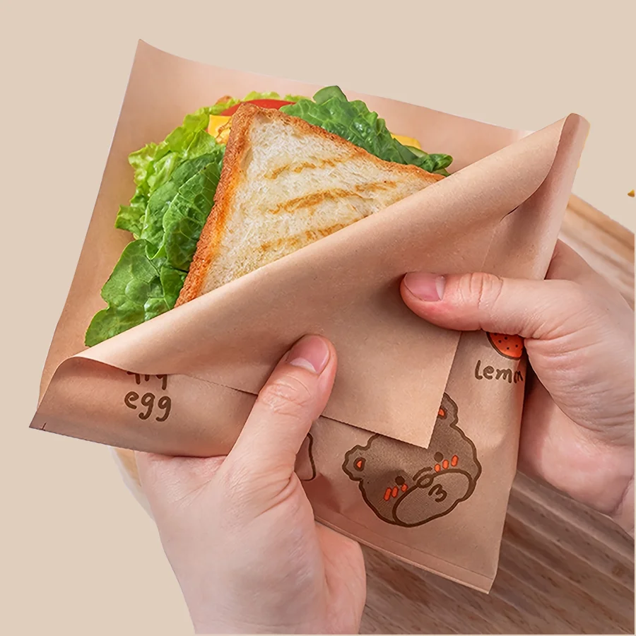 custom sandwich wrap paper