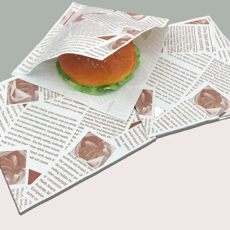 wrapping paper sandwich