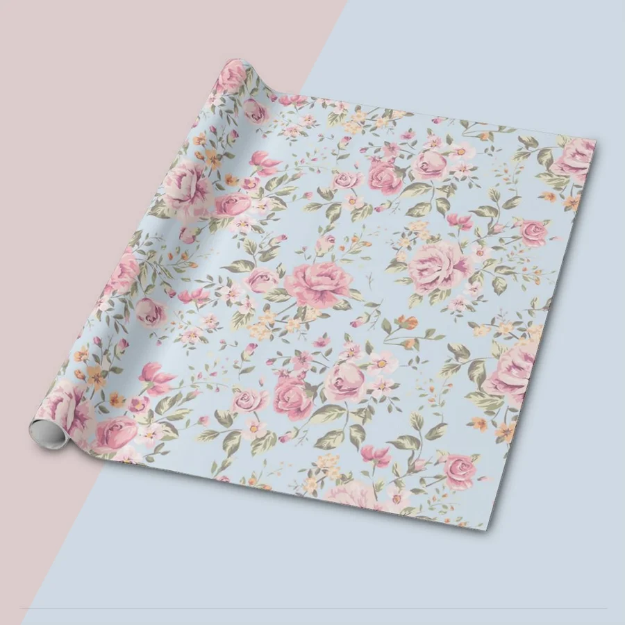 floral tissue paper