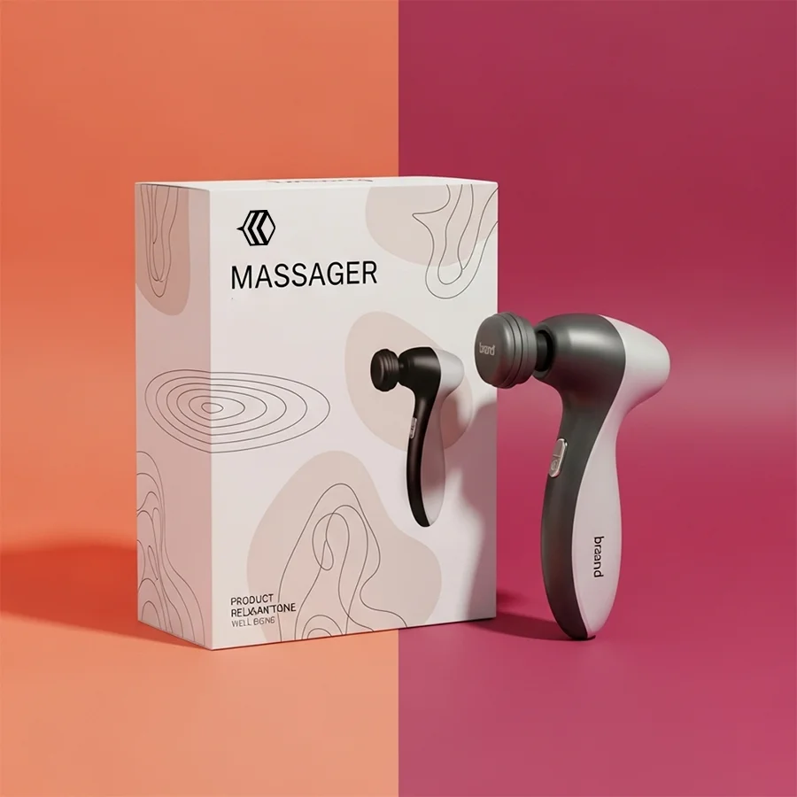massager gun packaging