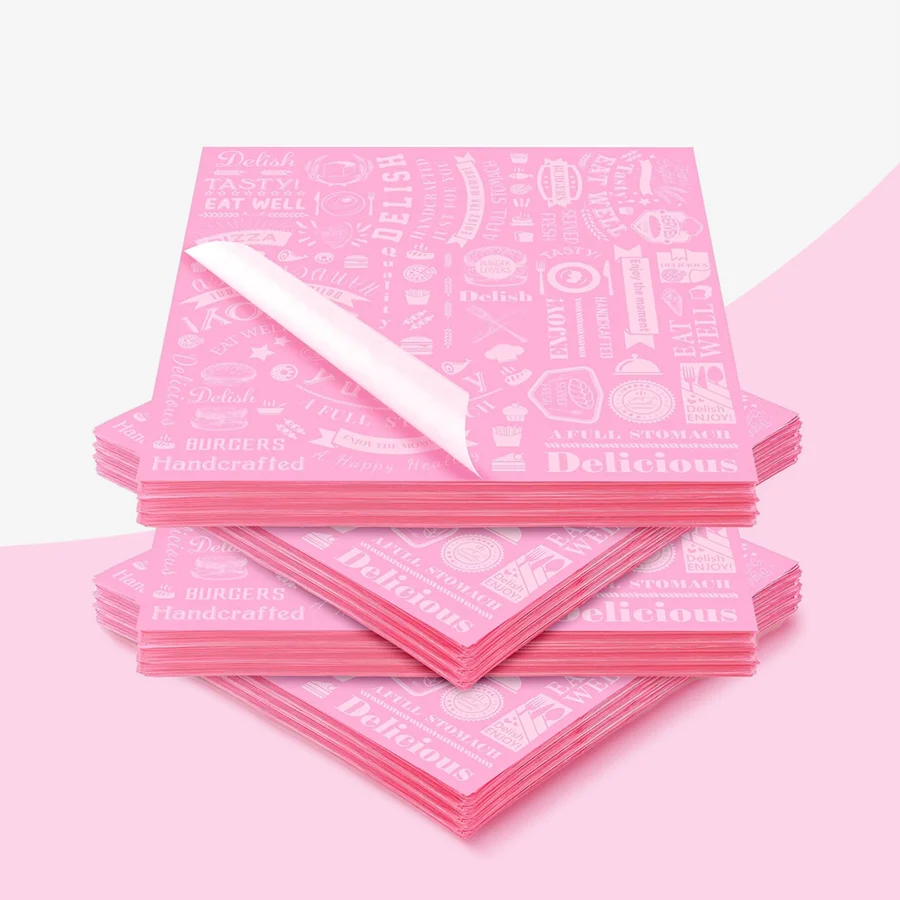 pink deli paper