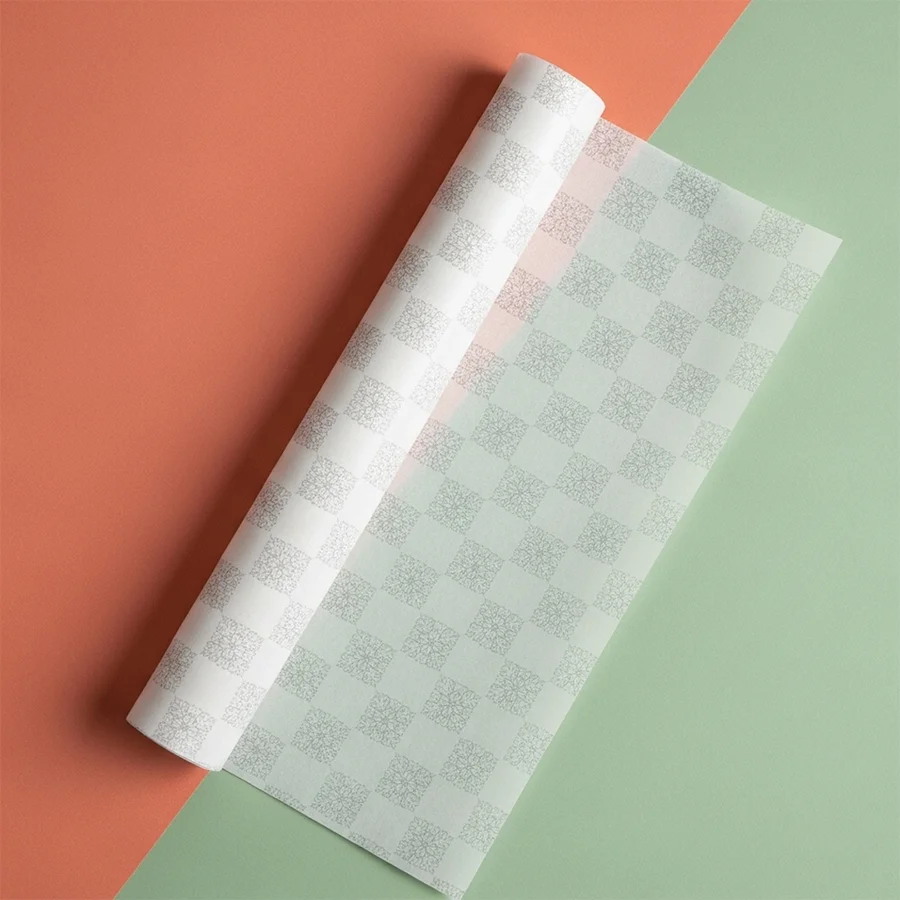 white wax paper