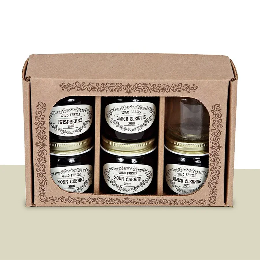 cardboard boxes for mini jam jars
