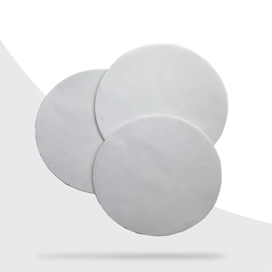 custom printed round butter paper