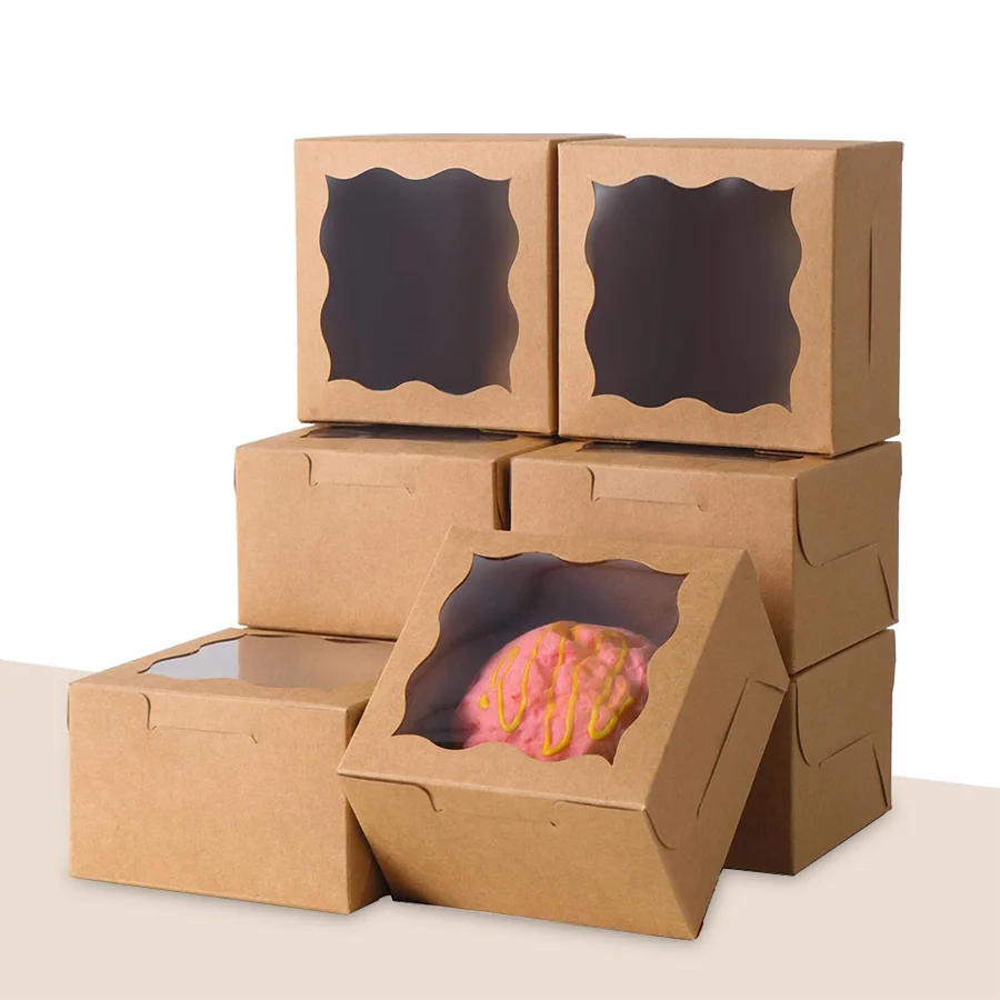 pastry box with window