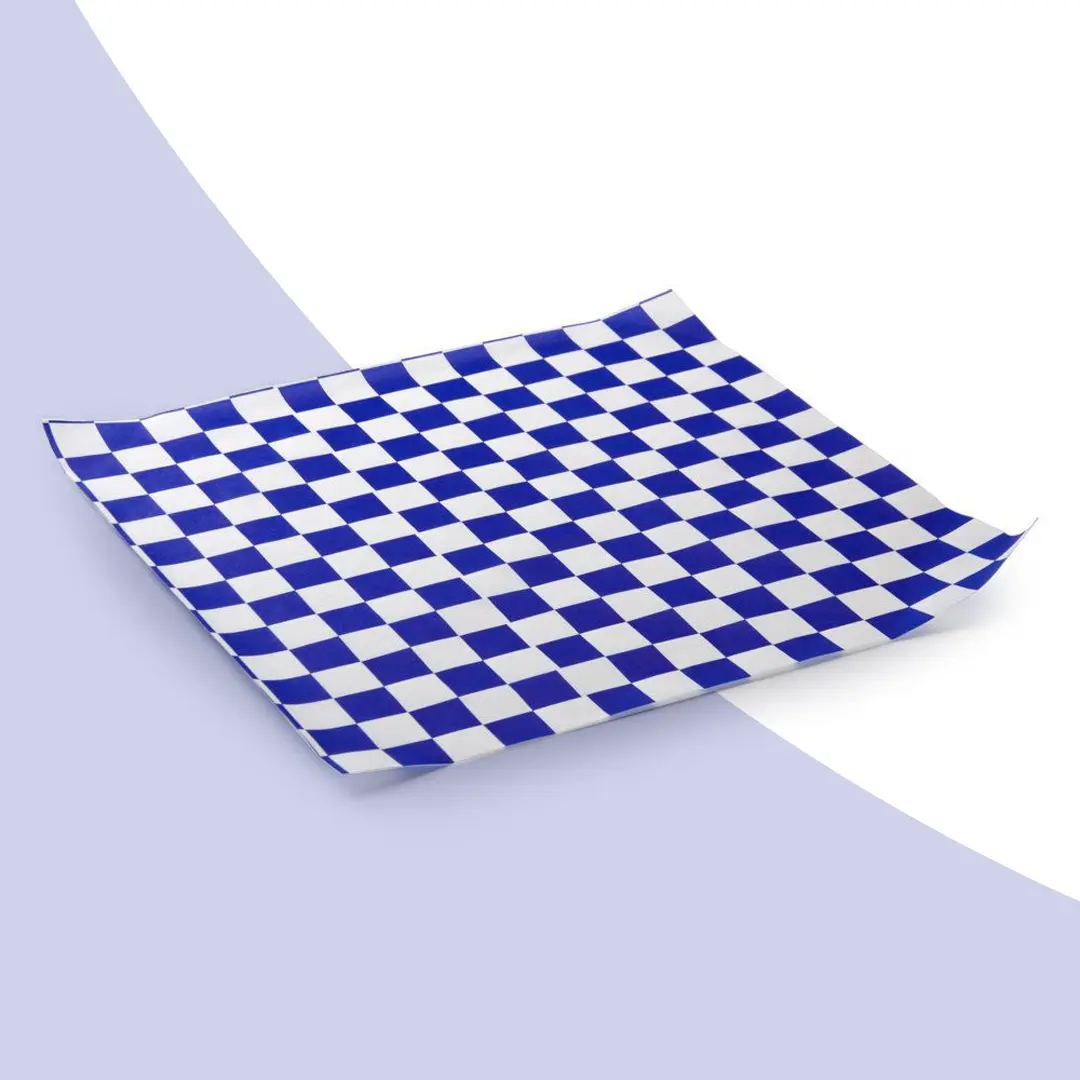 checkered-wax-paper-sheets