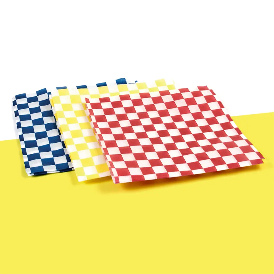 Checkered Wax Paper