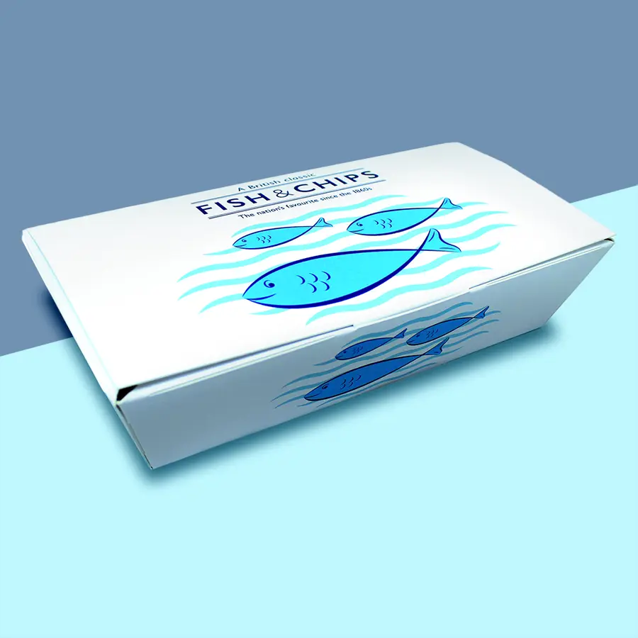 Fish and Chip Takeaway Boxes