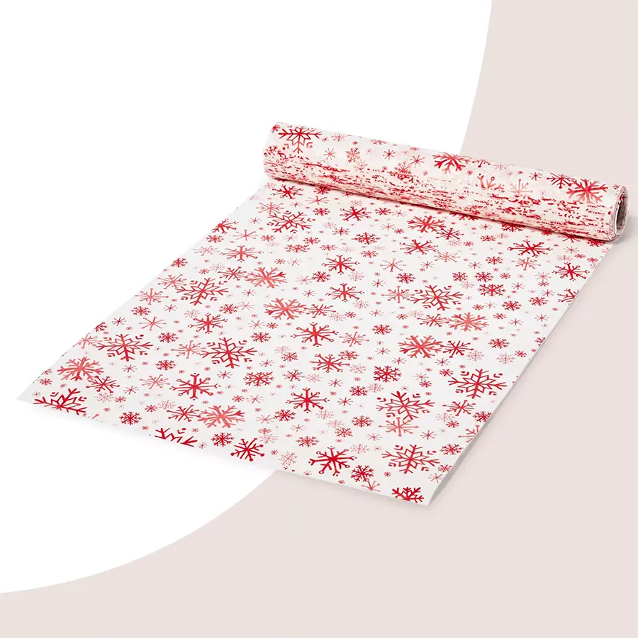 food-christmas-wrapping-paper