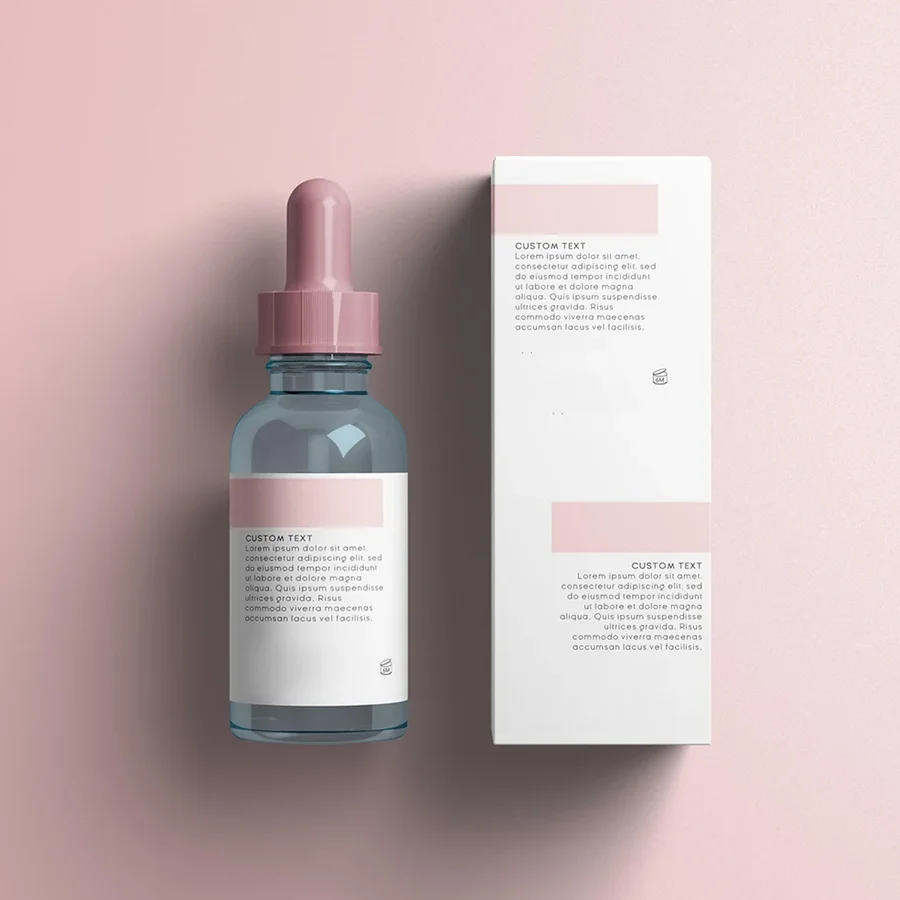 White Cosmetic Packaging