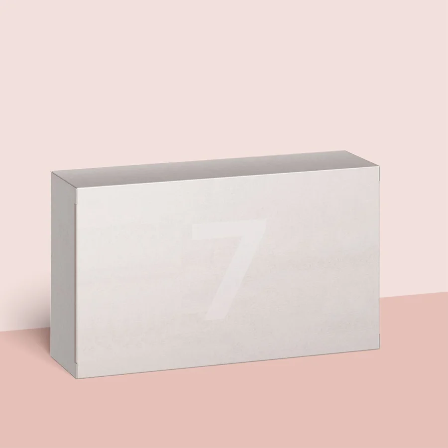 White Rectangle Box