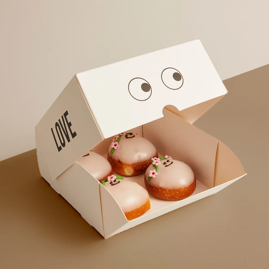 White Pastry Boxes
