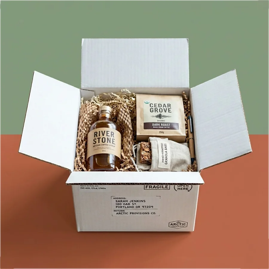 White Shipping Boxes