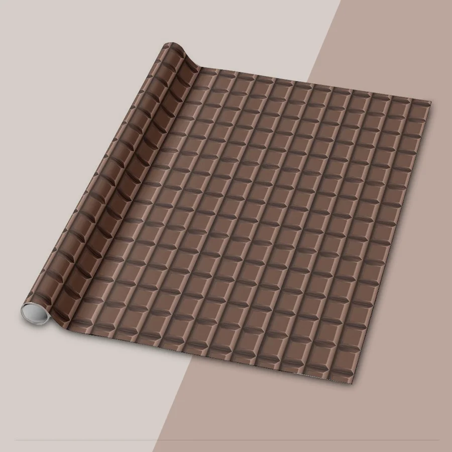 chocolate-brown-wrapping-paper