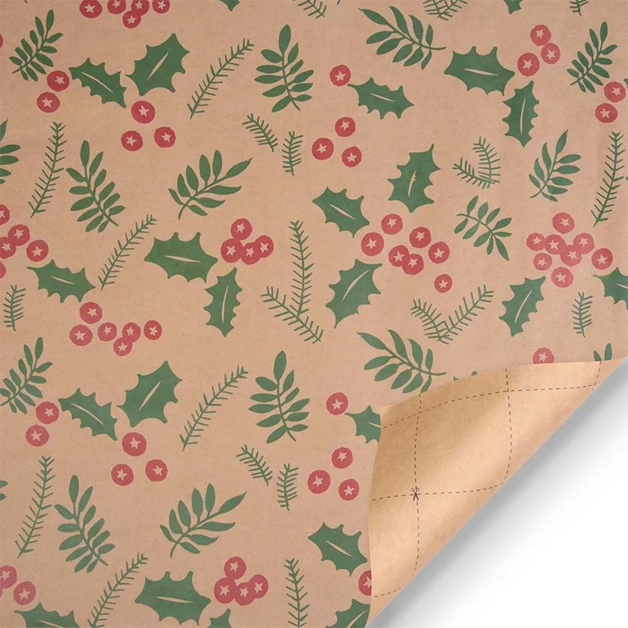 kraft-paper-christmas-wrapping-paper