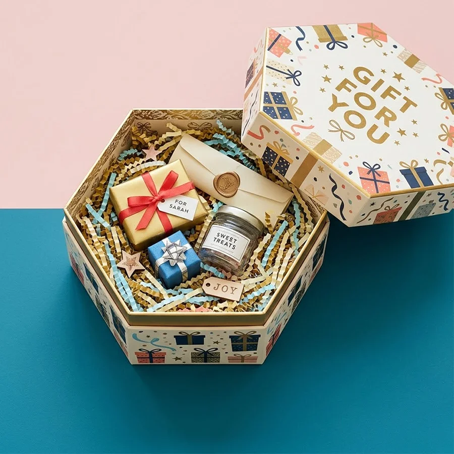 hexagon-shape-gift-box
