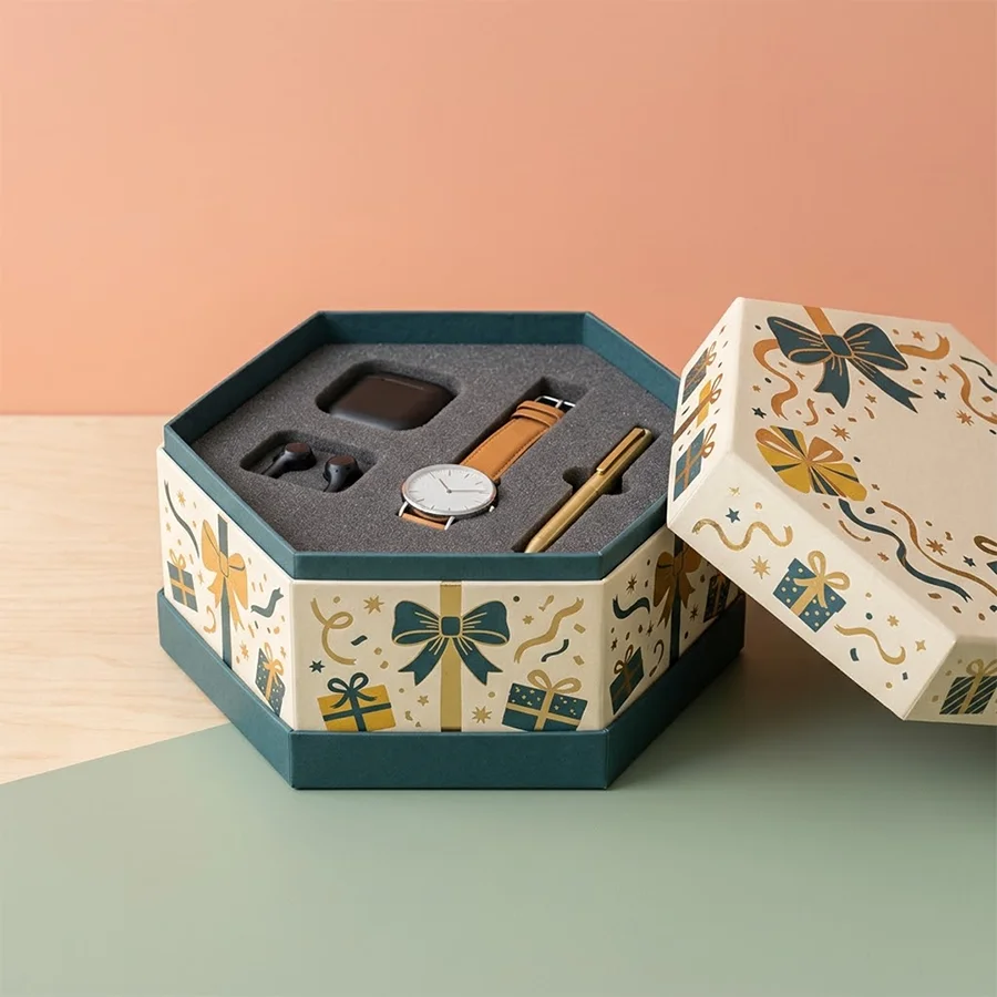 hexagonal-gift-box
